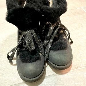 Jcrew shearling warm winter boots 37